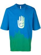 Cottweiler Cave Dip-dye T-shirt - Blue