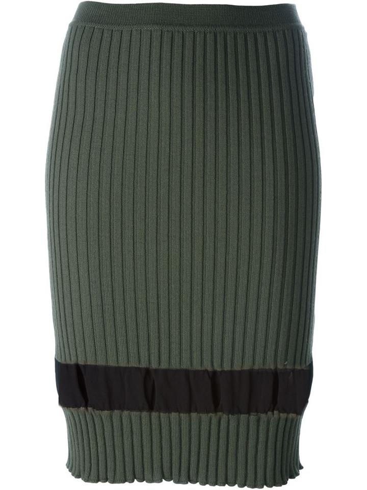 Alexander Wang Ribbed Knit Skirt