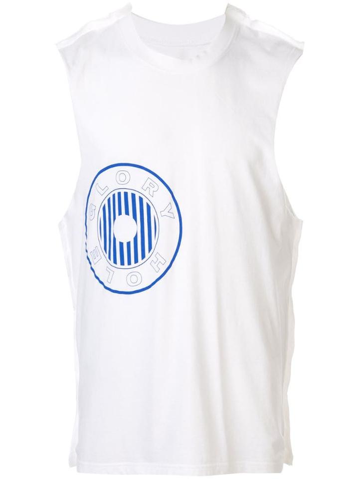 Martine Rose Logo Print Tank Top - White
