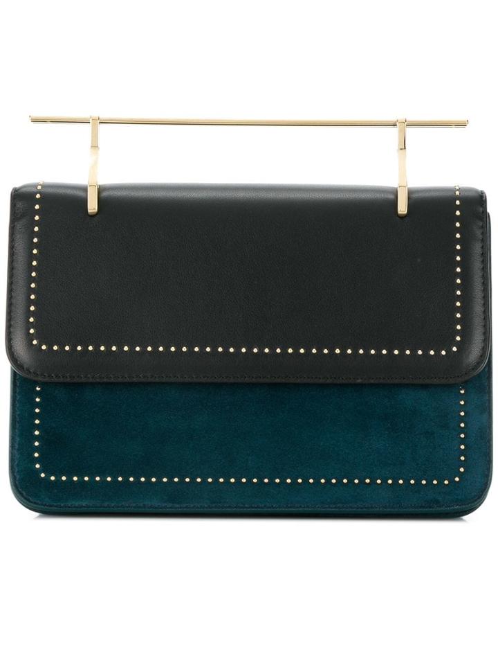 M2malletier Stud Detail Hand Bag - Blue