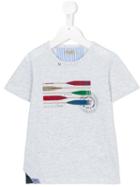 Lapin House Rowing Print T-shirt, Toddler Boy's, Size: 2 Yrs, Grey