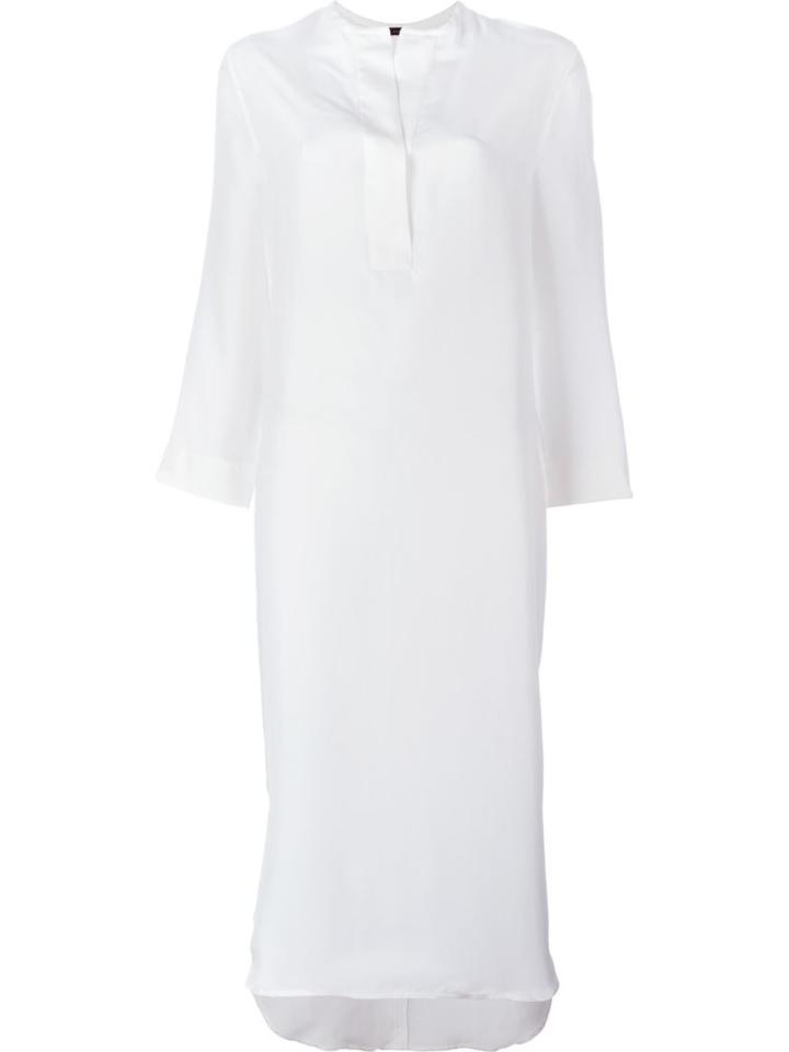 Joseph Tunic Dress, Women's, Size: 36, White, Silk