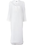 Joseph Tunic Dress, Women's, Size: 36, White, Silk