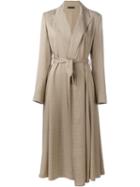 The Row 'rotine' Coat, Women's, Size: 10, Nude/neutrals, Acetate/viscose