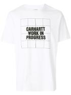 Carhartt Grid Logo T-shirt - White