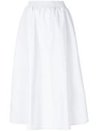 Walk Of Shame High-waisted Full Midi Skirt - Blue