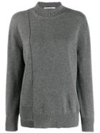 Agnona Roll Neck Sweatshirt - Grey