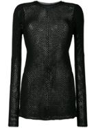 Proenza Schouler Loose Knit Top - Black
