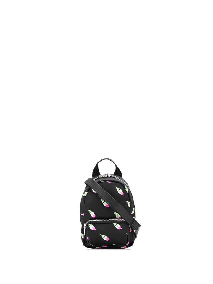 Mcq Alexander Mcqueen Cross Body Mini Backpack - Black