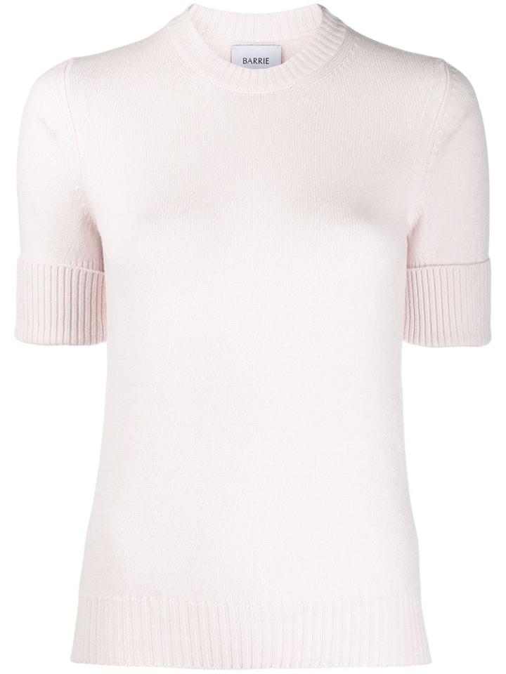 Barrie Cashmere Knitted Jumper - Pink