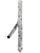 Dolce & Gabbana Paisley Patterned Skinny Tie