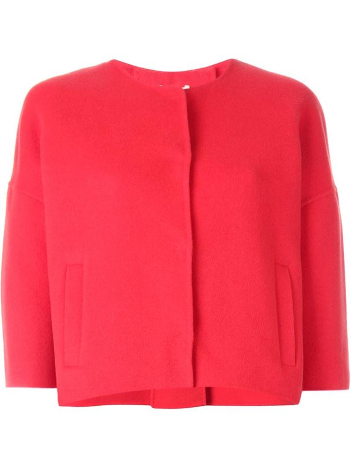 P.a.r.o.s.h. 'lolly' Jacket, Women's, Size: Large, Red, Cashmere/wool