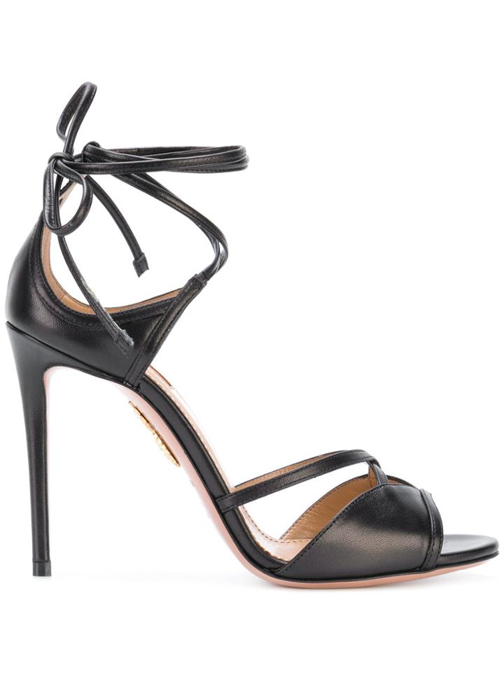 Aquazzura Nathalie Sandals - Black