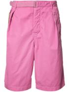 Sacai Tailored Shorts, Men's, Size: 4, Pink/purple, Cotton