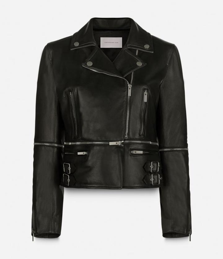 Christopher Kane Zip-off Hem Biker Jacket