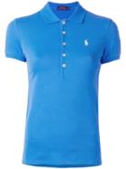 Polo Ralph Lauren - Classic Polo Top - Women - Cotton/spandex/elastane - Xs, Blue, Cotton/spandex/elastane