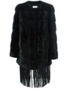 Yves Salomon Fringed Coat