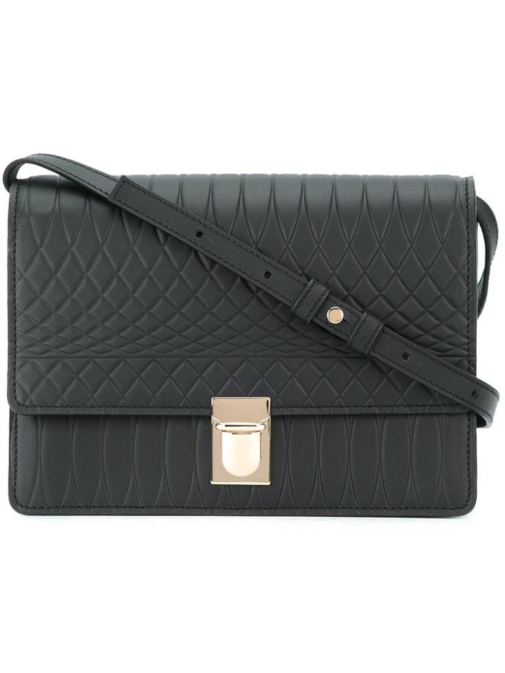 Paul Smith Geometric Shoulder Bag - Black