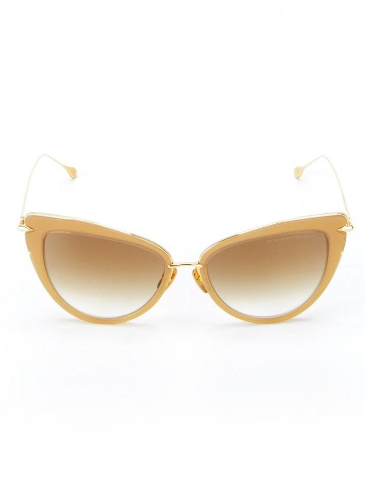 Dita Eyewear 'heartbreaker' Sunglasses, Adult Unisex, Brown, Acetate