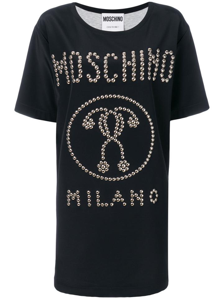 Moschino Loose Fitted Dress - Black