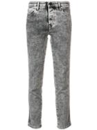 Diesel Cropped Super Skinny Jeans - Black