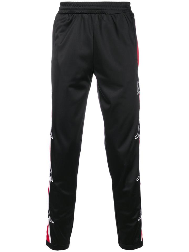 Marcelo Burlon County Of Milan Kappa Track Trousers - Black