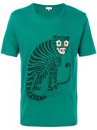 Paul & Joe Tiger Print T-shirt - Green