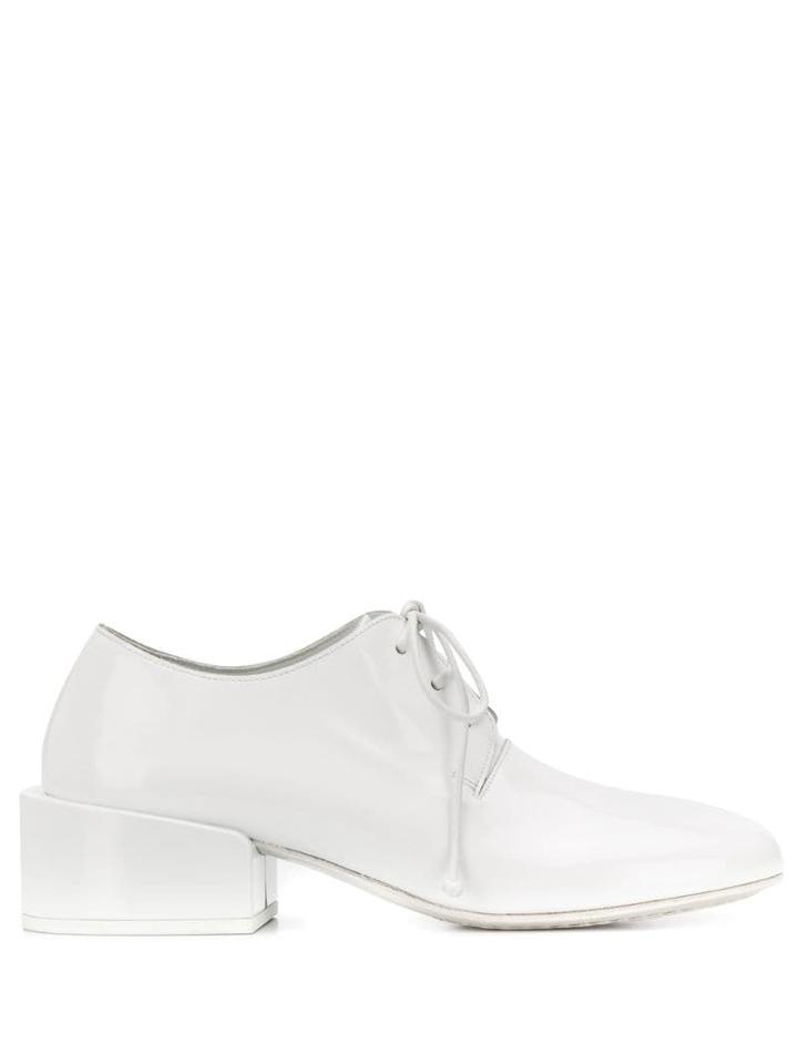 Marsèll Block Heel Lace-up Shoes - White