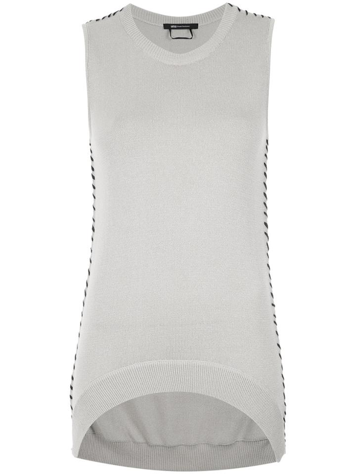 Uma Raquel Davidowicz Knitted Tank Top - White