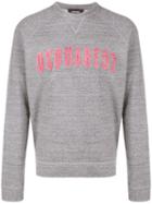 Logo Sweatshirt - Men - Cotton - Xl, Grey, Cotton, Dsquared2