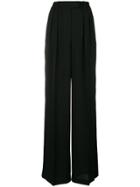 T By Alexander Wang High-waisted Flared Trousers - Black