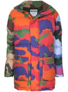 Moschino Camouflage Padded Jacket - Multicolour