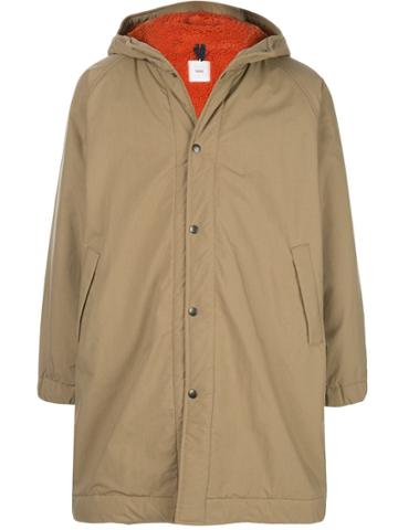 Ts(s) Hooded Parka Coat - Brown