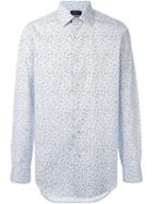 Paul Smith London Floral Print Shirt, Men's, Size: 15 1/2, Blue, Cotton