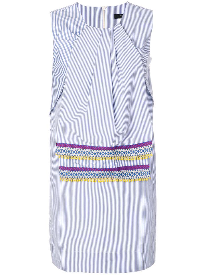 Max Mara Maxi-bow Dress - Blue