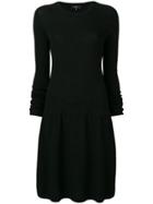 Fay Midi Sweater Dress - Black