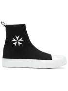 Neil Barrett Sock Skate Hi-top Sneakers - Black