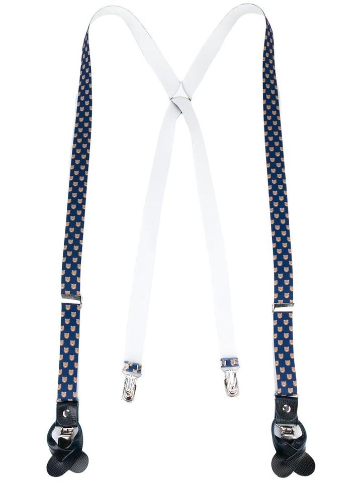 Fefè 'terloso' Braces, Adult Unisex, Elastodiene/leather
