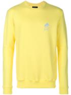 Howlin' - Space Art Sweatshirt - Men - Cotton - S, Yellow/orange, Cotton