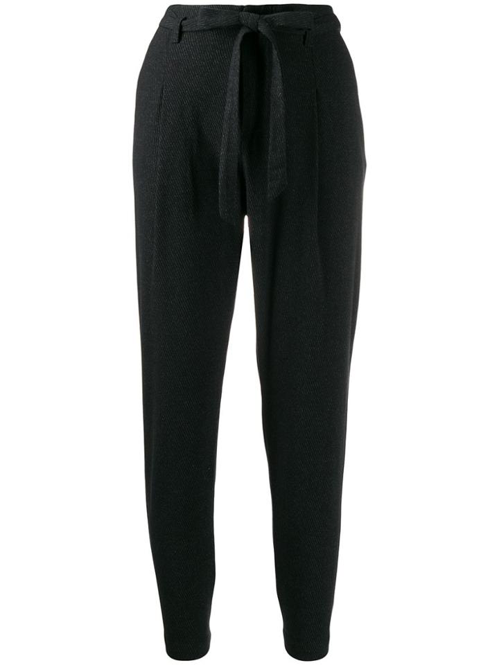 Transit High-waisted Cropped Trousers - Black