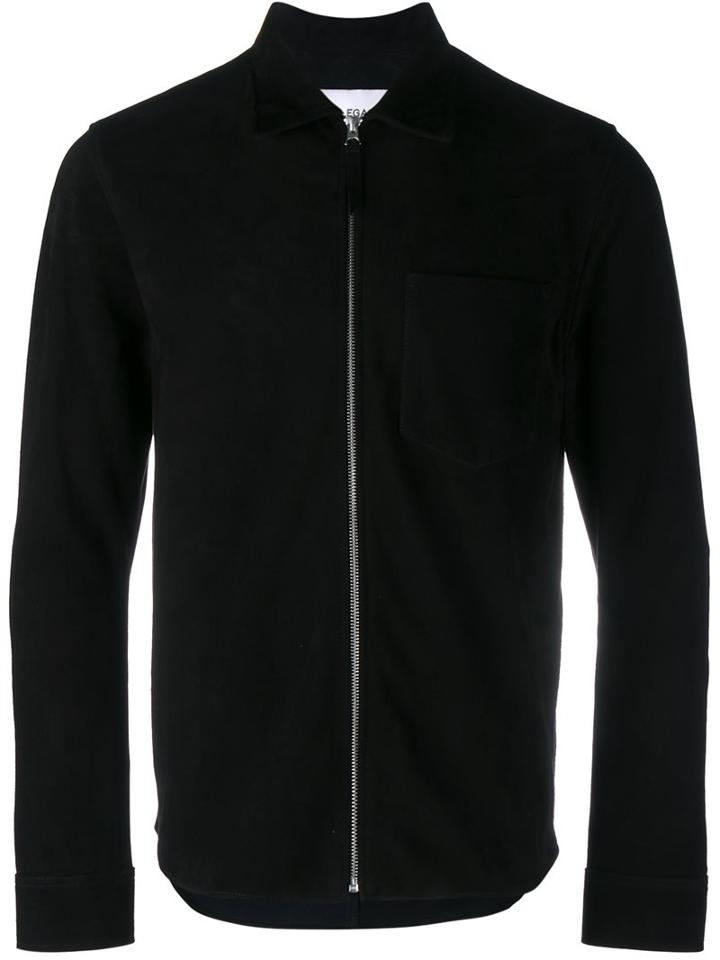 Our Legacy Leather Zip Jacket, Men's, Size: 50, Black, Leather