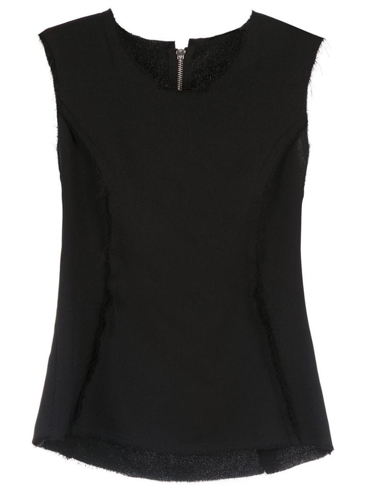 Uma Raquel Davidowicz Panelled Agnes Blouse - Black