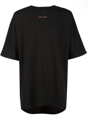 Ne. Sense Oversized T-shirt, Men's, Size: Large, Black, Cotton/elastodiene