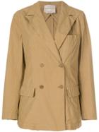 Erika Cavallini Ernest Double-breasted Jacket - Brown