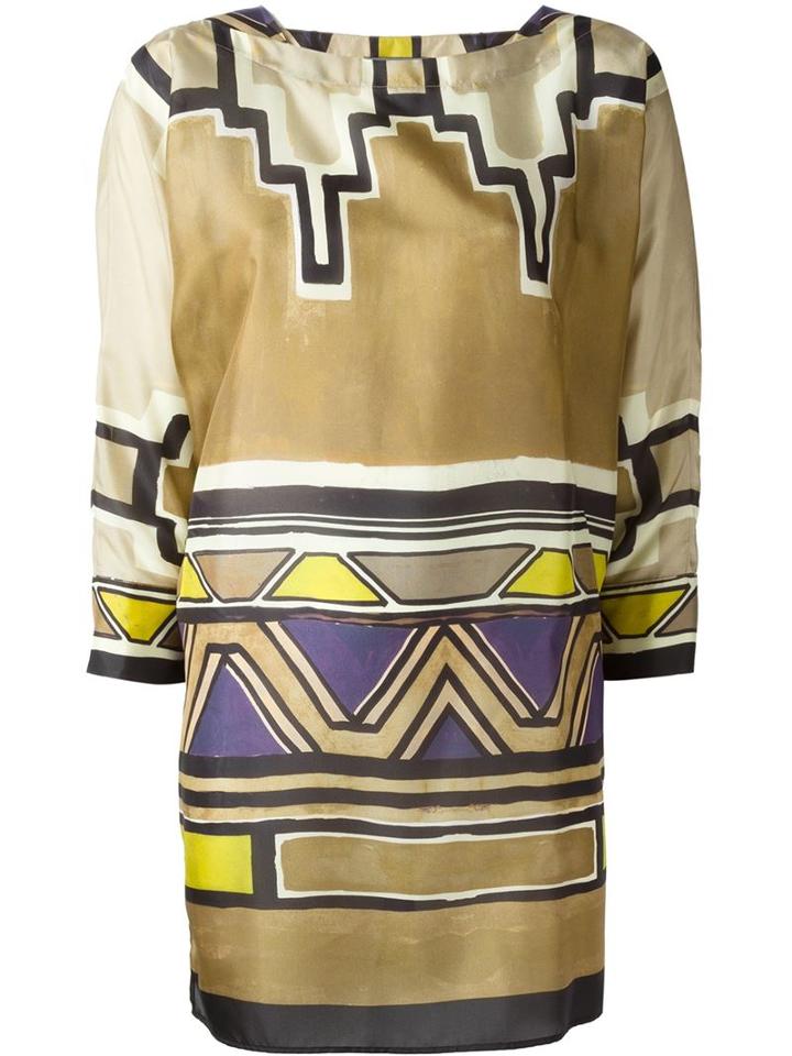 Alberta Ferretti Printed Tunic