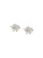 Meadowlark Wildflower Large Earrings - Metallic