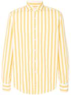 Xacus Striped Long Sleeve Shirt - Yellow & Orange