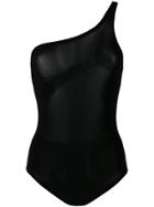 Isabel Marant Étoile One Shoulder Swimsuit - Black