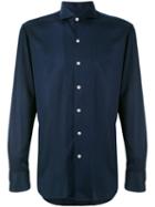 Canali - Classic Shirt - Men - Cotton - S, Blue, Cotton