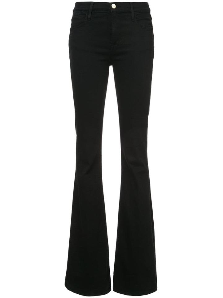 Frame Flared Jeans - Black